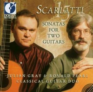 Cover for Scarlatti / Gray / Pearl · 15 Sonatas for 2 Guitars (CD) (2001)