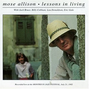 Cover for Mose Allison · Lessons in Living (CD) (2005)