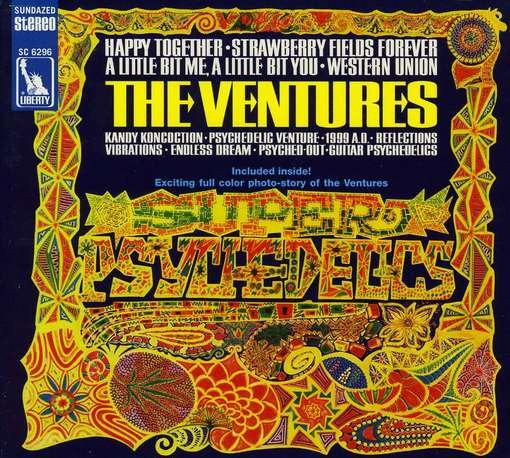 Cover for Ventures · Super Psychedelics (CD) (2012)