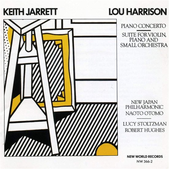 Cover for Harrison,lou / Jarrett,keith / Otomo,n / Hughes,r · Piano Concerto / Suite for Violin Piano Small Orch (CD) (1996)
