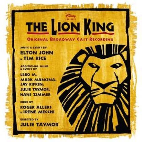 The Lion King - Original Broadway Cast Recordi - Musik - DISNEY - 0094635321623 - 27. februar 2006