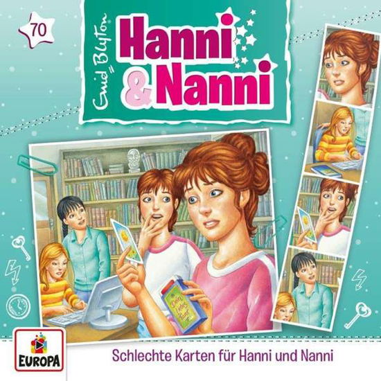 Cover for Hanni Und Nanni · Folge 70: Schlechte Karten Für Hanni Und Nanni (CD) (2021)