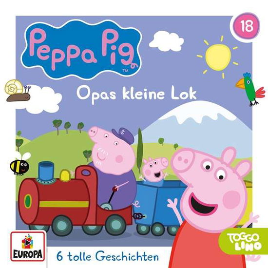 Cover for Peppa Pig Hörspiele · Folge 18: Opas Kleine Lok (CD) (2021)