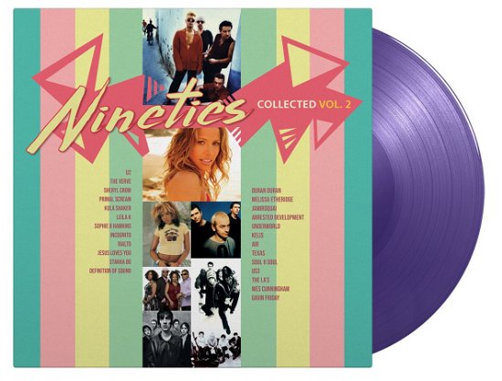Cover for Nineties Collected Vol. 2 / Various · Nineties Collected Vol.2 (Ltd. Purple Vinyl) (LP) [Purple Coloured edition] (2023)