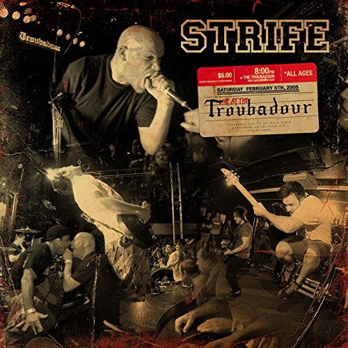 Live at the Troubadour - Strife - Elokuva - WAR RECORDS - 0603111720623 - perjantai 24. marraskuuta 2017