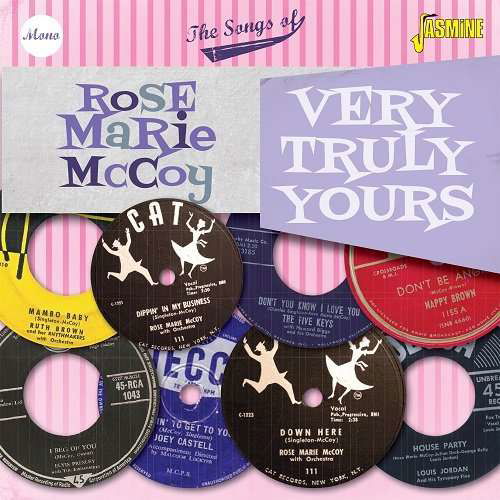 Very Truly Yours - Rose Marie Mccoy - Musiikki - JASMINE - 0604988082623 - perjantai 8. heinäkuuta 2016