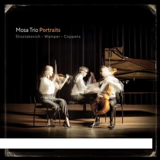 Cover for Mosa Trio · Portraits - Shostakovich. Wamper. Coppens (CD) (2018)