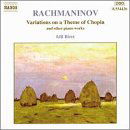 Cover for Rachmaninoff / Biret Idil · Variations on a Theme of Chopin &amp; Other Pno Works (CD) (2000)