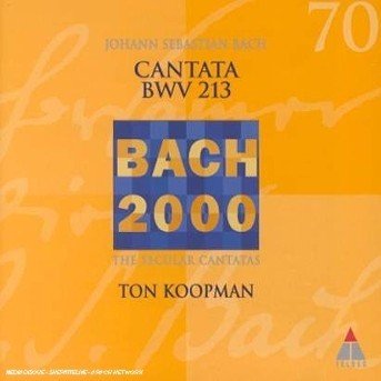 Cover for Koopman Ton · Secular Cantata Bwv 213 (CD)