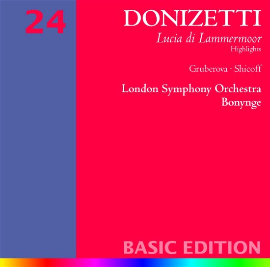 Cover for Donizetti · Donizetti-lucia I Lammermoor [24] (CD)