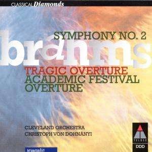 Cover for Brahms · Brahms-symphony Nº 2/tragic Overture (CD)