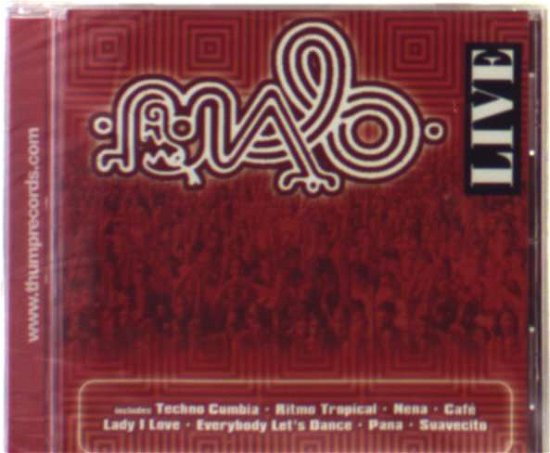 Cover for Malo · Malo Live (CD) (2006)
