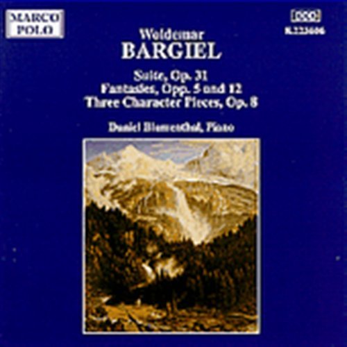 Cover for Daniel Blumenthal · Bargiel: Suite Op. 31 / Fantasies Opp. 5 And 12 (CD) (1994)