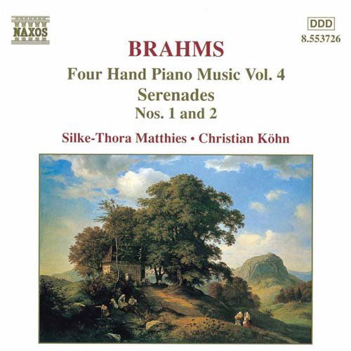 Brahmsfour Hand Piano Music Vol 4 - Matthieskohn - Musik - NAXOS - 0730099472623 - 1. Februar 1999