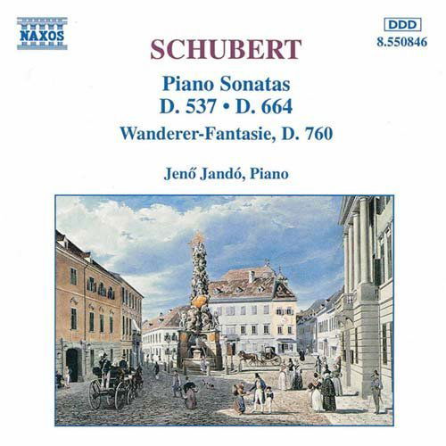 Piano Sonatas - Schubert / Jando - Musik - NAXOS - 0730099584623 - 26. juli 1994