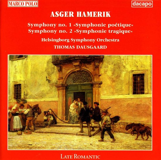 Cover for Dausgaard / Helsingborg SO · Sinfonien 1+2 (CD) (1997)