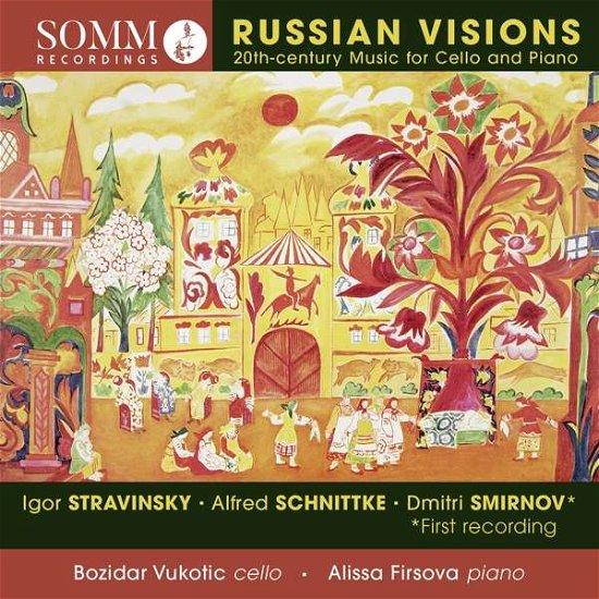 Cover for Vukotic / Firsova · Russian Visions: 20Th-Century Music For Cello And Piano (CD) (2020)