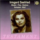 Cover for Irmgard Seefried · Lieder Testament Klassisk (CD) (1993)
