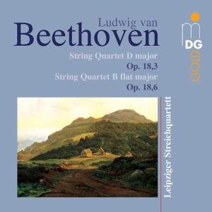 Cover for Beethoven / Leipzig String Quartet · String Quartets 3 &amp; 6 Op 18 (CD) (2002)