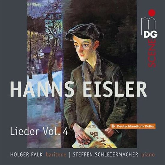 Cover for Holger Falk / Steffan Schleiermacher · Hanns Eisler: Lieder Vol. 4 / Songs 1917-1927 (CD) (2019)