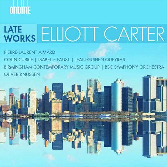 Cover for E. Carter · Late Works (CD) (2017)