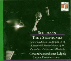 Four Symphonies - Schumann - Música - BERLIN CLASSICS - 0782124201623 - 1 de outubro de 2005