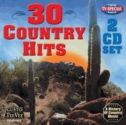 Cover for 30 Country Hits / Various (CD) (2013)