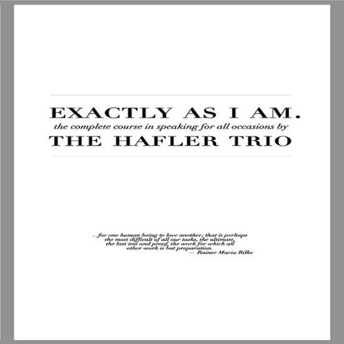 Cover for Hafler Trio / Birgisson,jonsi · Exactly As I Am (CD) (2005)