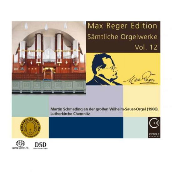 Organ Works Vol.12 - M. Reger - Musikk - CYBELE - 0809548016623 - 16. november 2016