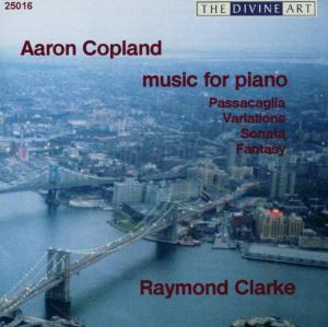 Music for Piano - Copland / Clarke - Musiikki - DIVINE ART - 0809730501623 - tiistai 26. lokakuuta 2004