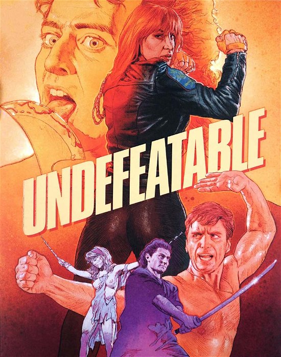 Cover for Undefeatable (4K UHD Blu-ray) (2023)
