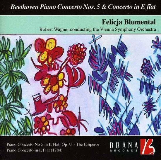 Piano Concerto 5 - Beethoven / Blumental / Vienna Symphony Orchestra - Muzyka - Brana Records - 0821158103623 - 1 kwietnia 2008