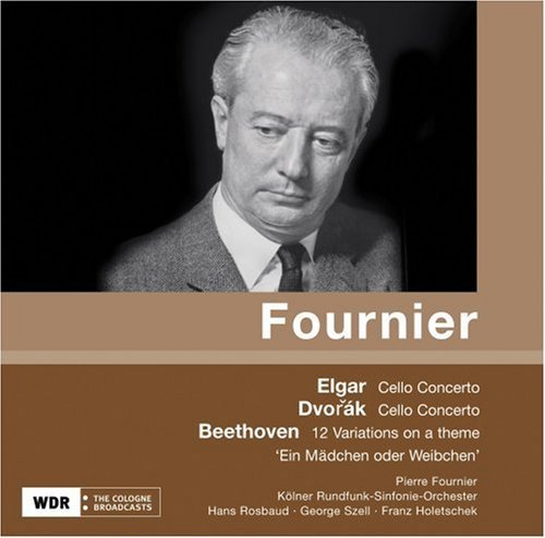 Cover for Elgar / Dvorak / Rosbaud / Kolner Rso / Fournier · Fournier (CD) (2008)