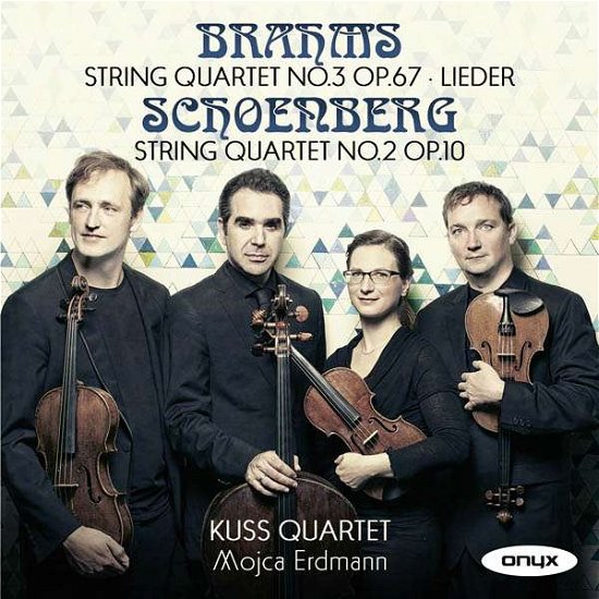 Cover for Kuss Quartet / Erdmann · Brahms / Schoenberg Quartets (CD) (2017)