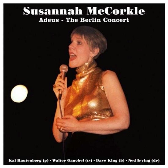 Cover for Susannah Mccorkle · Adeus-The Berlin Concert (CD) (2015)