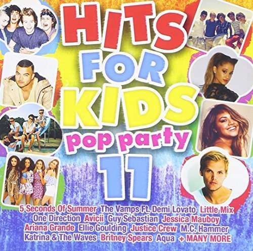 Cover for Hits For Kids Pop Party 11 (CD) (2019)