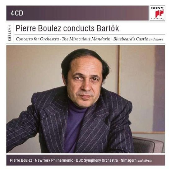 Cover for Pierre Boulez · Pierre Boulez Conducts Bartok (CD) [Box set] (2014)