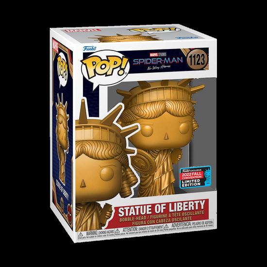 Spider-Man No Way Home - Statue Of Liberty (Vinyl Figure 1123) - Marvel: Funko Pop! - Merchandise - Funko - 0889698670623 - 