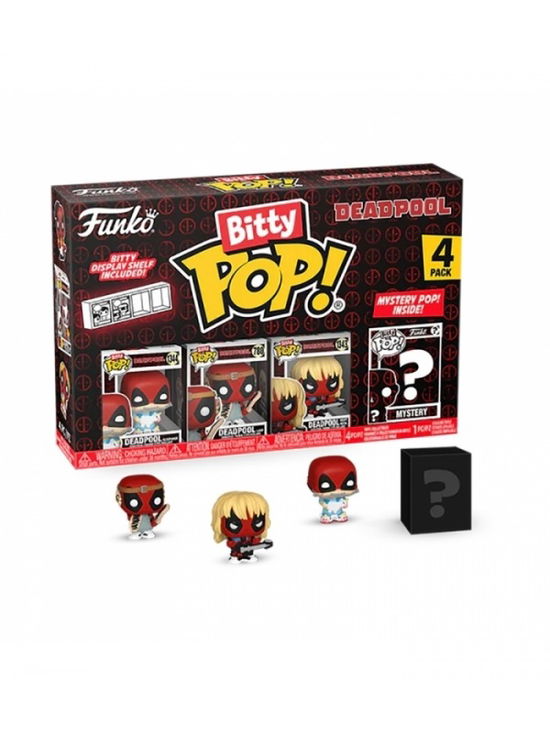 Funko Bitty Pop Deadpool Sleepover 4 Pack - Bitty Pop Deadpool - Produtos - Funko - 0889698849623 - 18 de julho de 2024