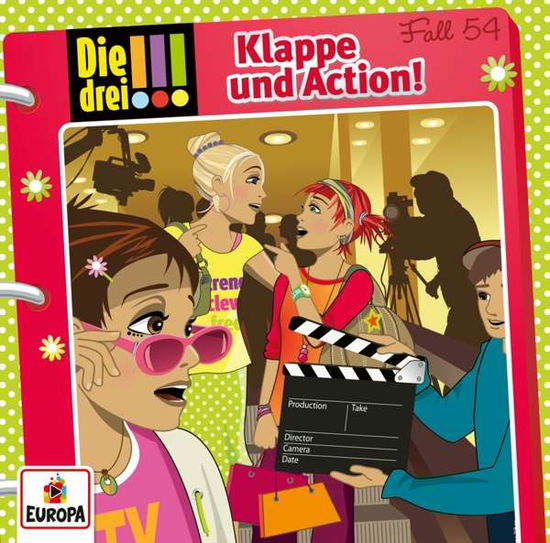 054/klappe Und Action - Die Drei - Musik - EUROP - 0889854681623 - 9. März 2018