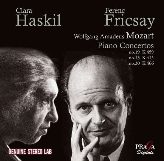 Cover for Clara Haskil · Piano Concertos No.13,19 &amp; 20 (CD) (2016)