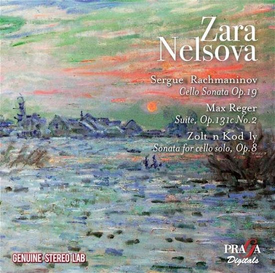 Cover for Nelsova, Zara / Artur Balsam · Cello Sonata Op.19 (CD) (2012)