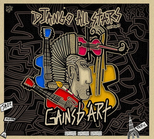 Cover for Django Allstars · Gainsb'art (CD) (2023)