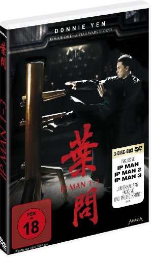 Cover for Yen,donnie / Yam,simon / Hung,sammo / Wong,anthony · Ip Man 1-3 (DVD) (2017)