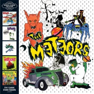 Cover for The Meteors · Original Albums Collection - Five Classic Studio Albums (Clamshell Box S (CD) [Japan Import edition] (2014)