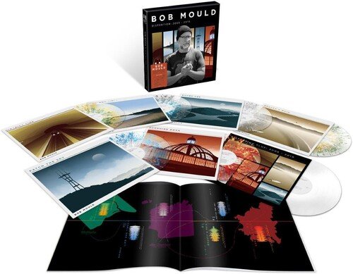 Cover for Bob Mould · Distortion: 2008-2019 (Clear Splatter Vinyl) (LP) (2021)