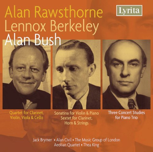 Cover for Rawsthorne / Berkeley / Bush / Aeolian Quartet · Chamber Music (CD) (2008)