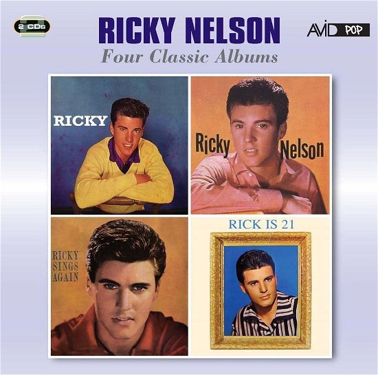 Four Classic Albums - Ricky Nelson - Musiikki - AVID - 5022810320623 - perjantai 1. heinäkuuta 2016