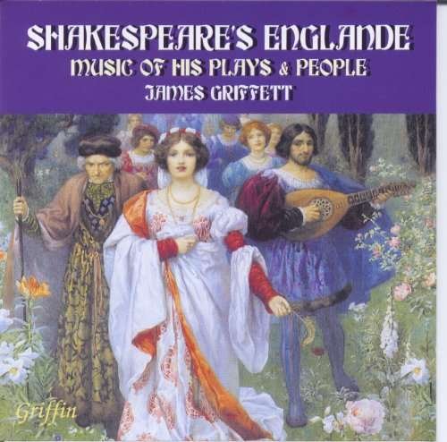 Cover for James Griffett (Tenor) Brian Wright · Shakespeares Englande (Music Of His Plays &amp; People) (CD) (2008)