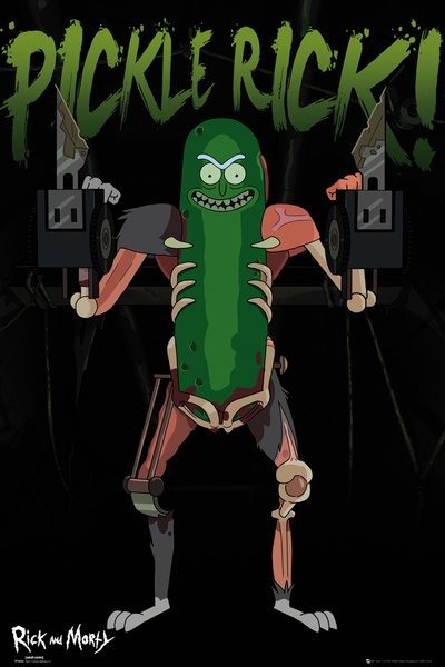 RICK AND MORTY - Poster Pickle Rick (91.5x61) - Rick And Morty - Merchandise -  - 5028486394623 - 